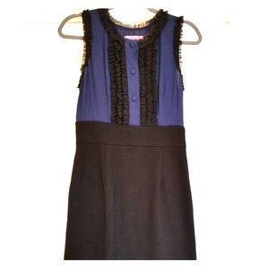 Eliza J Navy and Black dress